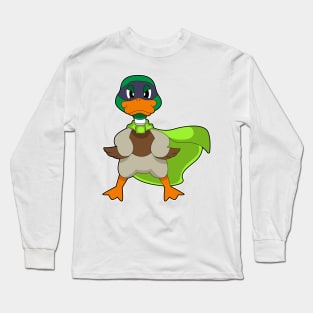 Duck Hero Cape Long Sleeve T-Shirt